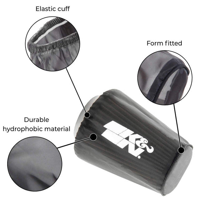 Funda para filtro de aire de moto K&N PL-8007DK