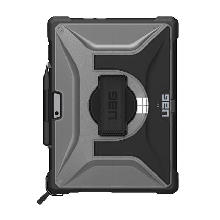 URBAN ARMOR GEAR UAG Designed for Microsoft Surface Pro 13" 12/11 Edition Case with Built-in Kickstand Hand & Shoulder Strap Pen Holder Compatible with Type Cover Keyboard Protective Cover, Plasma Ice