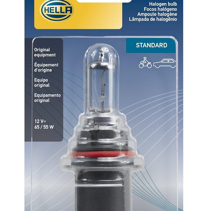 HELLA 9007SB Single Blister Standard Halogen Bulb,