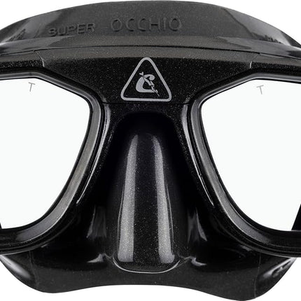Cressi Superocchio Freediving Mask - Black