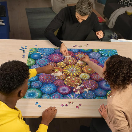 Ravensburger Radiating Rainbow Mandalas 2000 Piece Jigsaw Puzzle for Adults - 17134 - Every Piece is Unique, Softclick Technology Means Pieces Fit Together Perfectly