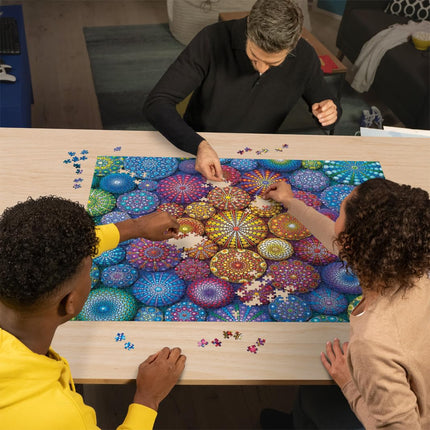 Ravensburger Radiating Rainbow Mandalas 2000 Piece Jigsaw Puzzle for Adults - 17134 - Every Piece is Unique, Softclick Technology Means Pieces Fit Together Perfectly