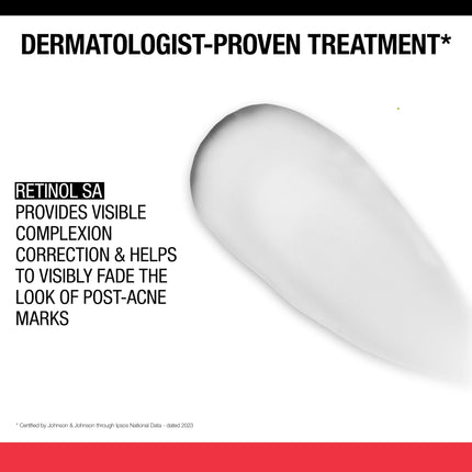 Neutrogena Tratamiento Nocturno Stubborn Marks con Retinol, Fl oz