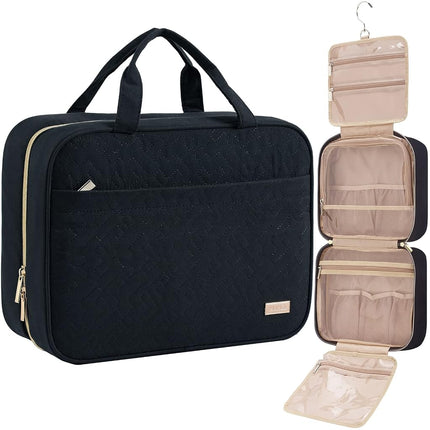 NISHEL Travel Toiletry Bag for Women, Portable Han