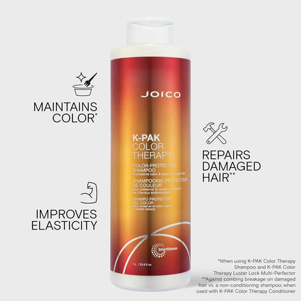 K-Pak Color Therapy Shampoo by Joico for Unisex - 33.8 oz Shampoo