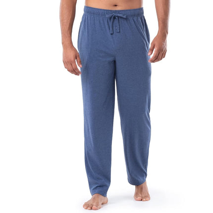 Fruit of the Loom Men's Pyjama Bottoms, Navy Heath