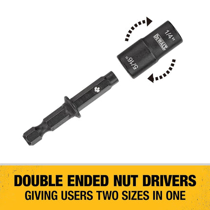 2 PC Revers NUT Driver Set
