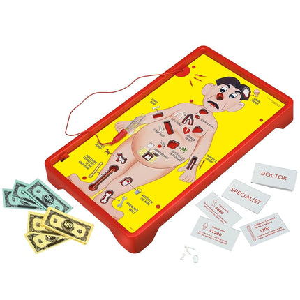 Operation Electronic Board Game With Cards Kids Skill Game Ages 6 and Up (Amazon Exclusive)