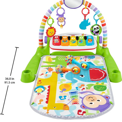 Tapis de jeu musical Fisher-Price Éveil et Chansons & Maracas [Exclusivité Amazon]