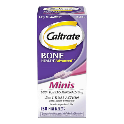 Caltrate Minis + Minerals Size 150ct Caltrate Mini