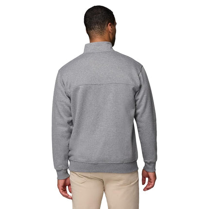Columbia Men's Hart Mountain Ii Half Zip Hiking Shirt, Charcoal Heather, S