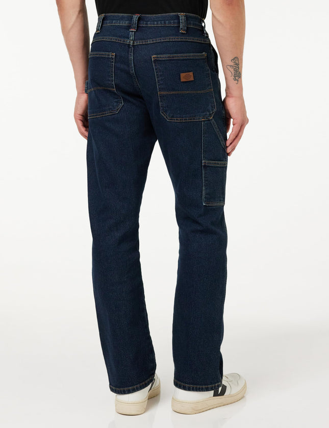 Dickies Mens Carpenter Regular Fit Jean, Denim Dark Wash, 32W x 32L