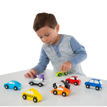 Set de coches de madera Melissa & Doug