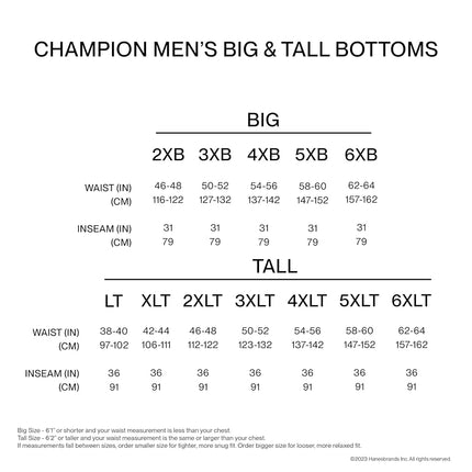 Champion Men's, Powerblend, Fleece Open-Bottom Sweatpants (Reg. Or Big & Tall) Pants, Oxford Gray C Patch Logo, X-Large