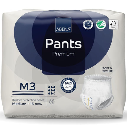 Abena Pants Premium Pull-Up Incontinence Pants, Ec