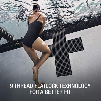 Speedo Women's Swimsuit One Piece Endurance+ Shirred Tank Moderate Cut