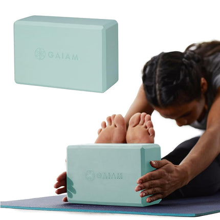 Gaiam Yoga Block - Supportive Latex-Free Eva Foam 