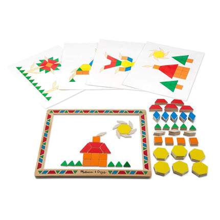 SABLON Melissa & Doug 3590 Magnetic Geometric Figures