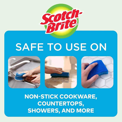 Scotch-Brite Non-Scratch Scrub Sponges - 21 Pack