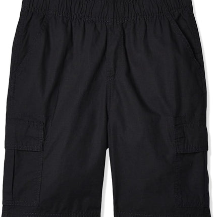 The Children's Place Short Cargo Garçon à Enfiler, Noir Lavé Unique, 8