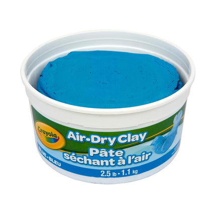 Arcilla de secado al aire Crayola, recipiente de 1,13 kg, azul