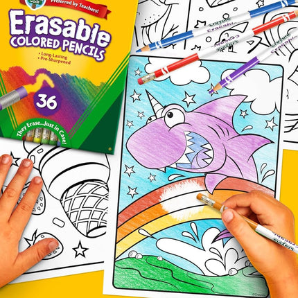 CRAYOLA Erasable Colored Pencils (36 Count)