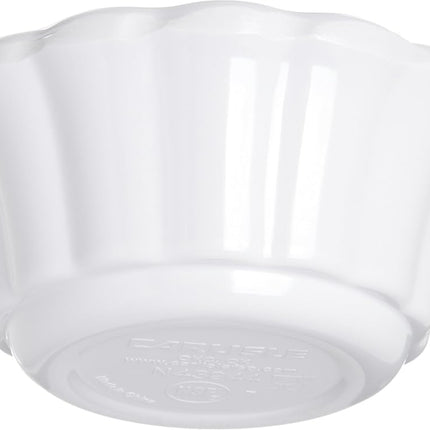 Carlisle FoodService Products Ramequins en plastique, coupelle à sauce pour la restauration, la cuisine, les restaurants, 95 ml, blanc (lot de 48)