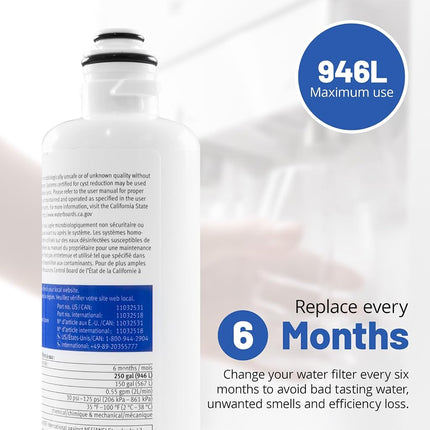 Bosch Ultra Clarity Pro Water Filter (BORPLFTR50)
