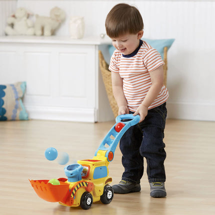 Excavadora Empuja y Pop de VTech Pop-a-Balls