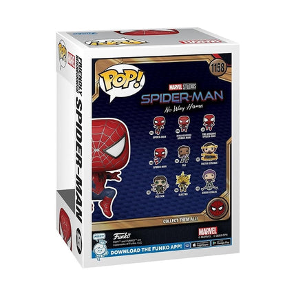 Funko Pop! Marvel: Spiderman No Way Home 2021 - Spider-Man - Leaping SM2 - Spider-man - Collectable Vinyl Figure - Gift Idea - Official Merchandise - Toys for Kids & Adults - Movies Fans