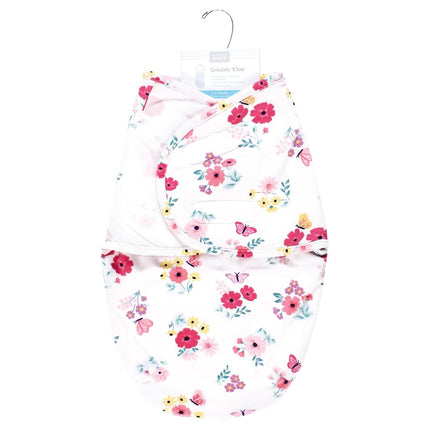 Gigoteuse Douillette en Fausse Fourrure pour Bébé Fille Hudson Baby, Imprimé Papillons et Fleurs, 0-3 Mois