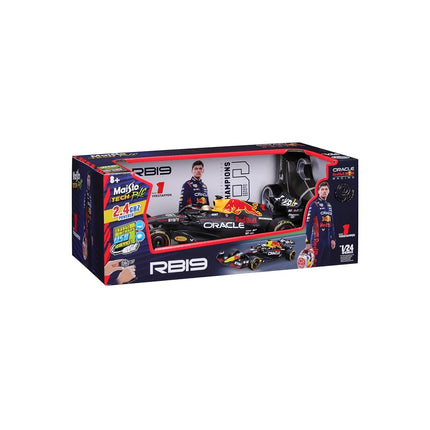 Maisto - 1:24 Premium RC 1 2.4 GHz Oracle Red Bull Racing RB 19#Verstappen - Remote Controlled 2.4 GHz Scale - 1:24