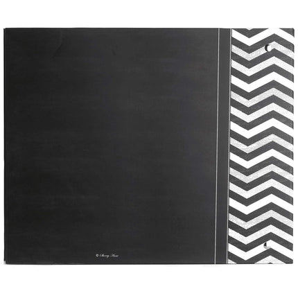 12x12 Chalkboard 3-Ring Binder Scrapbook, Happy