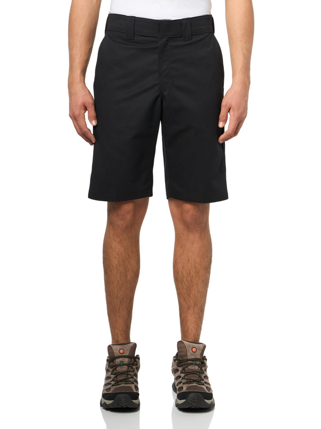 Dickies Men's Regular Fit Work Shorts, 11", Black,