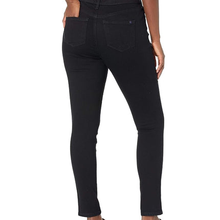Gloria Vanderbilt Women's Comfort Curvy Skinny Jean, Blackrinse, 8 Short