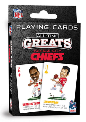 MasterPieces Playing Cards - Kansas City Chiefs Al