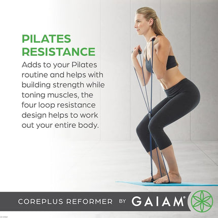aiam Pilates CorePlus Reformer Kit is colour Navy Blue/Black