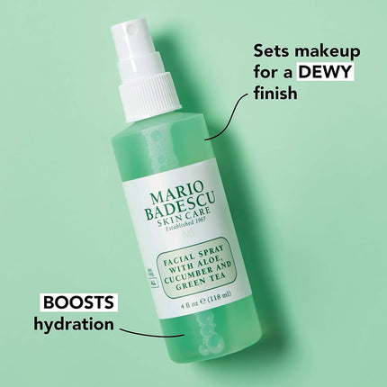Mario Badescu Skin Care Facial Spray with Aloe,Cucumber And Green Tea