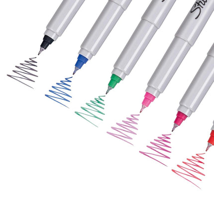 Sharpie Permanent Markers | Ultra-Fine Point | Assorted Classic Colours | 4 Count