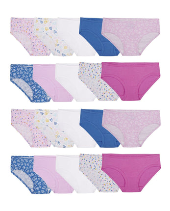 Fruit of The Loom Girls' Cotton Hipster Underwear,