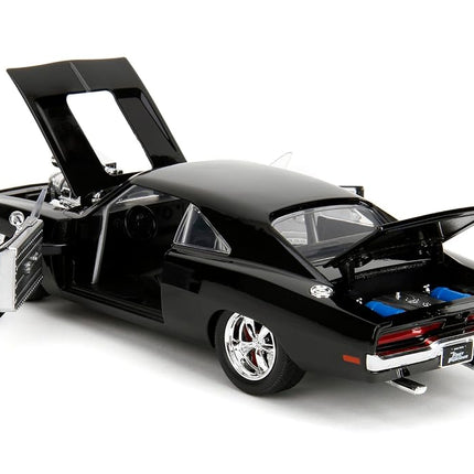 Jada - 1:24 FF Doms Charger RT - Glossy Black