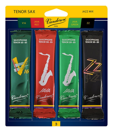 VANDOREN SRMIXT3 Tenor Saxophone Reeds, Mix #3