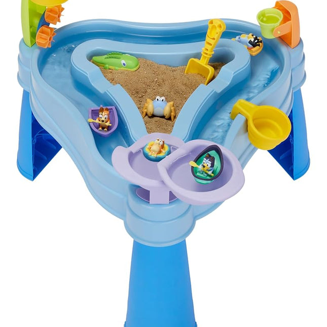Little Tikes Bluey Beach Water Table - Comes with 6 Accessories, Bluey Active Play, for Boys and Girls Ages 1-6 Years