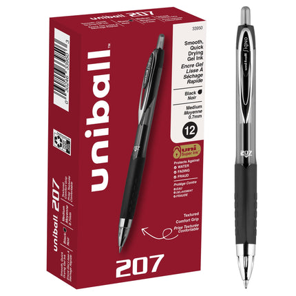 Uni-Ball San33950 - Signo Gel 207 Roller Ball Retr