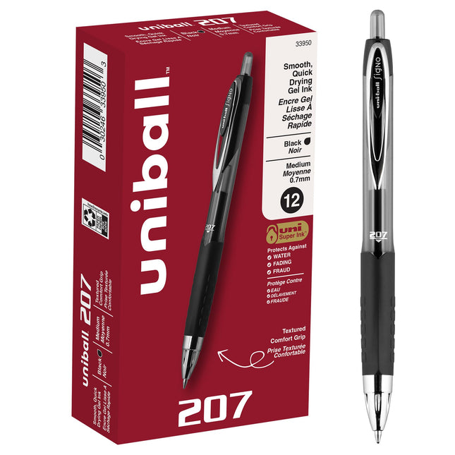 Uni-Ball San33950 - Signo Gel 207 Roller Ball Retr