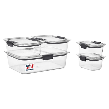 Rubbermaid Brilliance Leak-Proof Food Storage Cont