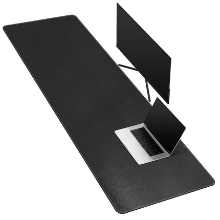 CENNBIE Leather Desk Mat Large, 160 x 50cm Desk Pa