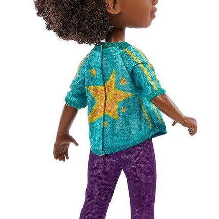 Mattel Karma’s World Doll with Microphone Accessory, Karma Grant 8.7-inch doll, HHC95