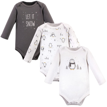 Hudson Baby baby-boys Cotton Long-sleeve Bodysuits