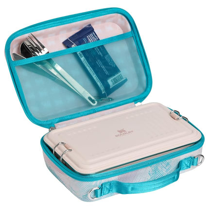 STANLEY All Day Mini Lunch Box | 4.2-quart | EVA Insulated Lunch Bag | Crush Resistant | Adjustable Strap | BPA-Free | Sea Glass Plume